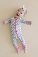 Bamboo Zip Romper | Shamrock & Bows