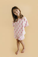 Shorts Set | Pink Bolts