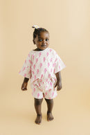 Shorts Set | Pink Bolts