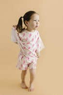 Shorts Set | Pink Bolts