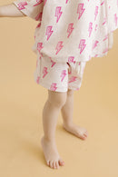 Shorts Set | Pink Bolts