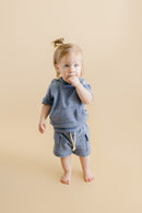 Cargo Shorts Set | Blue