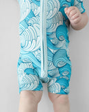Bamboo Shorty Romper | Delmar