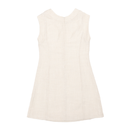 The Laine Dress in Cream Tweed