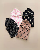 Hooded Bubble Romper | Pink Bolts