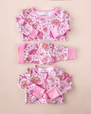 Bamboo Zip Romper | Cowgirl