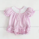 Smocked Birthday Girl Bubble