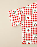 Shorts Set | Strawberry Gingham