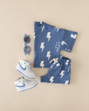 Shorts Set | Blue Bolts