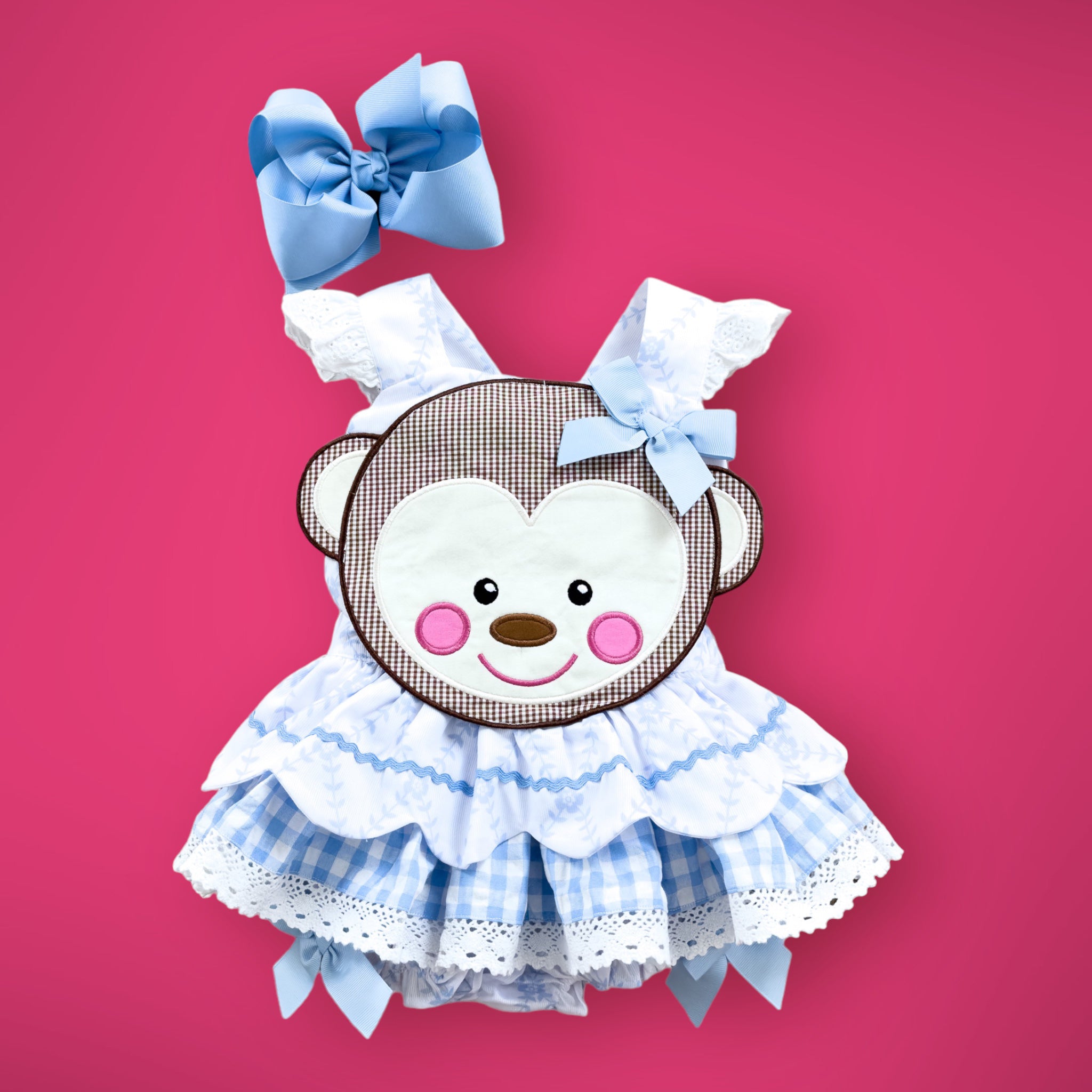 Millie The Monkey Pettiskirt Bubble