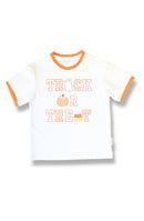 Trick-or-Treat Halloween Bow T-Shirt (Girls)