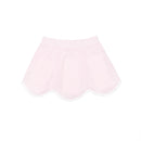Scalloped Skort in Pink Sand