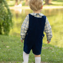 Long Sleeve Henry Peter Pan in Prescott Plaid