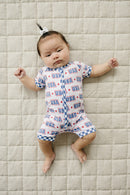 Bamboo Shorty Romper | USA
