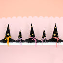 Honeycomb Witch Hats with Bows