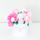 Pink Hatbox Bouquet - Petite