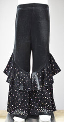 RHINESTONE FLARE BELL LEGGING