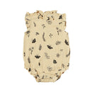 Odette Cream Floral Butterfly Bubble