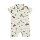Finley Cowboy Romper