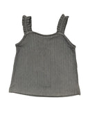 RIBBED TANK-BLACK