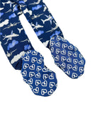 Airplane Zippered Footie