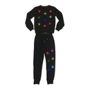 Sequin Stars Set – Sweatshirt & Pull-On Jogger with Pockets