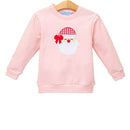 French Terry Pullover – Santa (Light Pink)