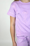 Bows Acid Wash Shirt