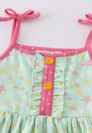 Platinum Star Print Dress– Sparkle & Shine for Every Occasion