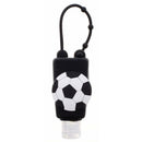Soccer Hand Sanitizer Holder Keychain | Refillable Silicone Backpack Clip | Bossier City, LA