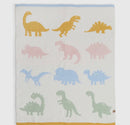 Luxury soft Dino blanket
