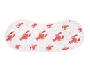 Baby Burp Cloth & Bib Combo Heads Tails Crawfish Lobster