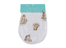 Baby Burp Cloth & Bib Combo: Aw Shucks! Oyster
