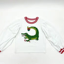 Holly Gator Puff Sleeve Sweatshirt