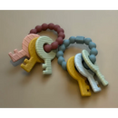 Silicone Key Teething Rattle