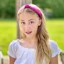 Two Tone Pleated Knot Headbands
