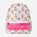 Princess Ruffle Backpack | Girls Princess School Backpack | Kids Boutique Book Bag