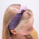 Two Tone Pleated Knot Headbands
