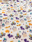 Boys Mardi Gras Performance Dri-Fit Polo | Louisiana Carnival Print