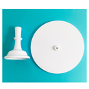 White Melamine Pedestal Cake Stand