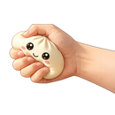 Fun Doh Mystery Slow Rise Dumpling Squish Toy