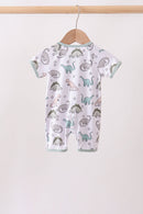 Dinosaur Bamboo Romper