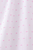 Pink Bow Smocked Swiss Dot Shorts Set