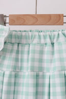 Green Golf Embroidered Skorts Set