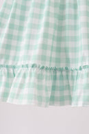 Green Golf Embroidered Ruffle Set