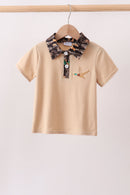 Camo Duck Embroidered Top