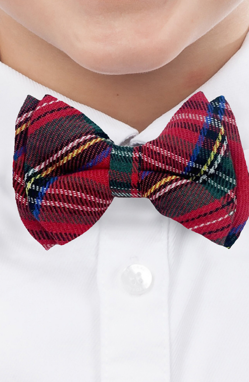 Plaid Bow Tie in Scottie Stewart