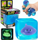 Glow Cube Squishy – Glow-in-the-Dark Gel Sensory Fidget Toy