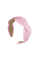 Seaside Waves Headband in Pink
