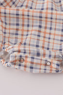 Orange turkey embroidery bubble set